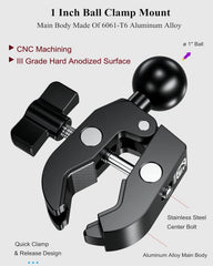 BRCOVAN aluminum alloy mount body demonstrates durable construction for tough environments.