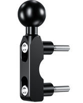 BRCOVAN aluminum mount base with 1-inch TPU ball for RAM mounts, secure support.
