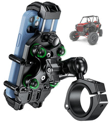 BRCOVAN anti-theft UTV phone mount with secure screw for theft protection.