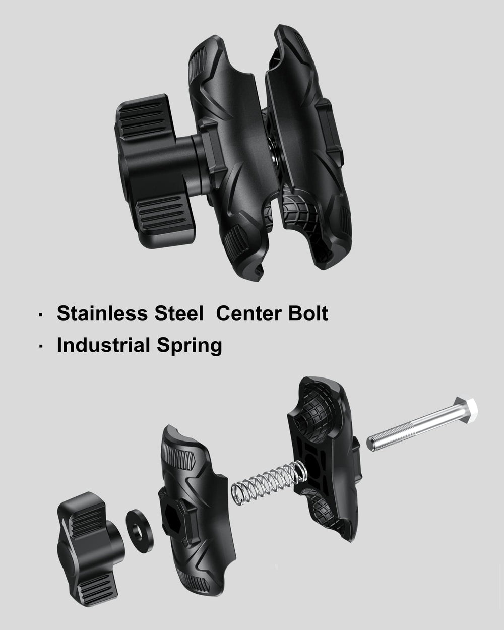 BRCOVAN compatible with B size 1'' components and bases