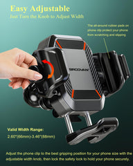 BRCOVAN camera-friendly design keeps lens visible during rides