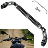 BRCOVAN cross bar with 6061-T6 aluminum CNC machining for sturdy 22mm handlebars.