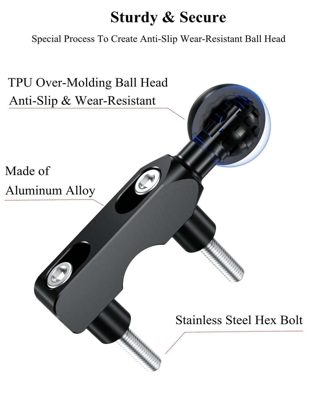 Includes stainless bolts and spacers for quick, secure installation.