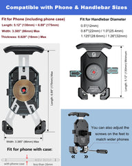 BRCOVAN ip66 waterproof protection for wet-weather riding.
