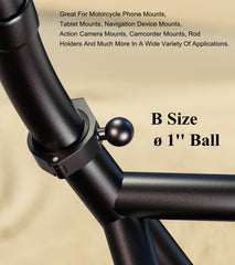 BRCOVAN RAM Mount compatibility enables wide device mounting.