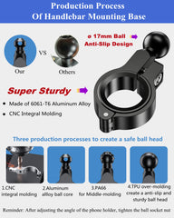 BRCOVAN rear-view-mirror-base offers flexible mounting options.