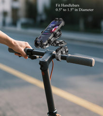BRCOVAN robust fixed phone grip prevents movement on rough terrain