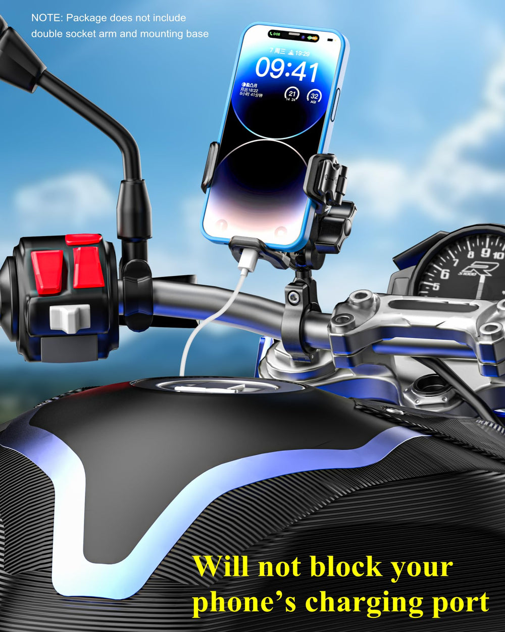 BRCOVAN secure cradle supports motorcycle, car, boat mounting