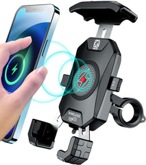 BRCOVAN universal compatibility fits many handlebars and phone sizes.