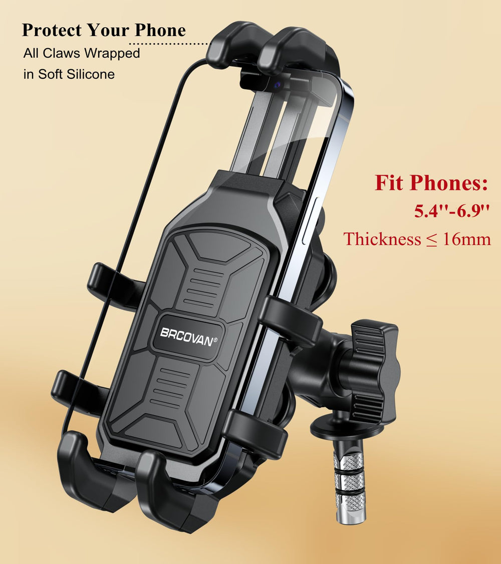 BRCOVAN vibration dampener reduces camera shake during rough roads