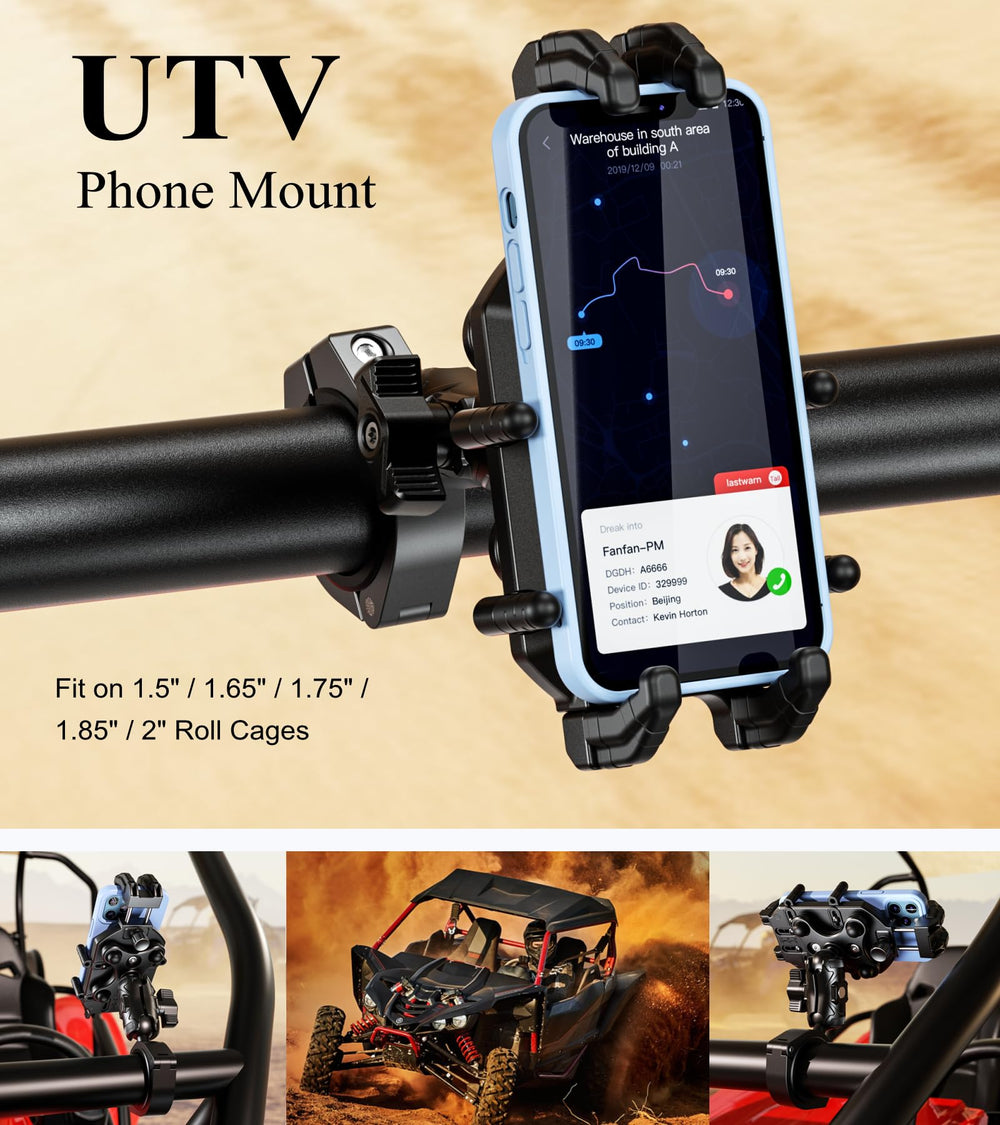 BRCOVAN vibration dampener reduces shocks to protect your phone.