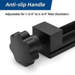 Nylon vise jaw included with BRIFITOR for secure grip during cutting