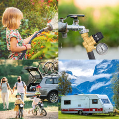 BRIGHTDECK regulator suitable for RVs, gardens, kitchens, and bathrooms