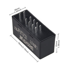 BrightFun Chevy Tahoe GMC 2003-2006 relay on-car installation visuals for a straightforward upgrade