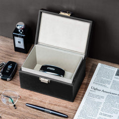 Briidea Faraday Box compact dimensions suitable for desk or dresser