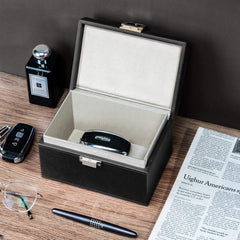Briidea Faraday Box placed in a living area for everyday key protection and convenience.