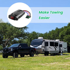 Briidea trailer braking adapts to deceleration for smoother stops.