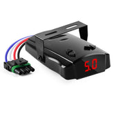 Briidea trailer brake controller front view shows design for safer towing