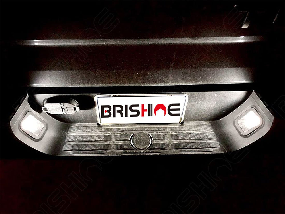 BRISHINE license plate lights enhance nighttime legibility and road safety