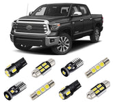 BRISHINE Toyota Tundra map lights illuminate the cabin for easier night reading