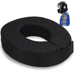 Briwooody Racing Neck Collar closeup padding shows comfortable, contoured neck support.