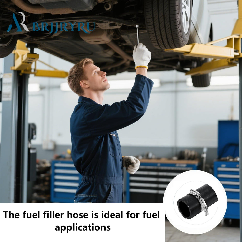 BrJJrYRu fuel hose with nitrile rubber and broad temperature range.