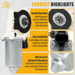 BROODAY AMP Research motor internals reveal durable components built for long service life.