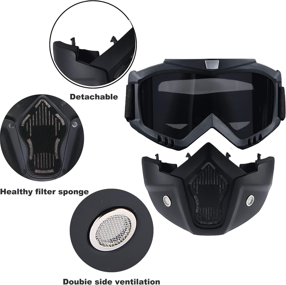 BROYEUR polycarbonate lens offers anti-scratch and UV protection