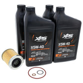 BRP Can-Am Maverick X3 5W-40 oil bottle for quick maintenance