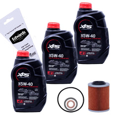 BRP Can-Am Outlander oil change kit 3 quarts full synthetic ready for roadside maintenance