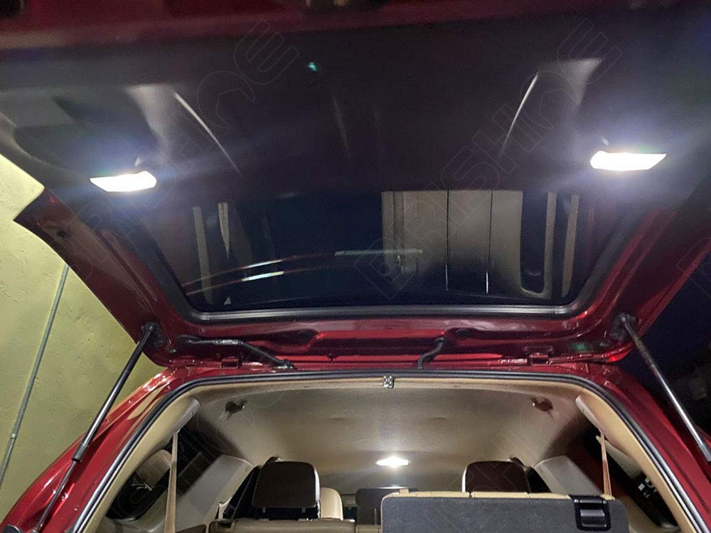 BRISHINE door lights illuminate entry with bright interior illumination.