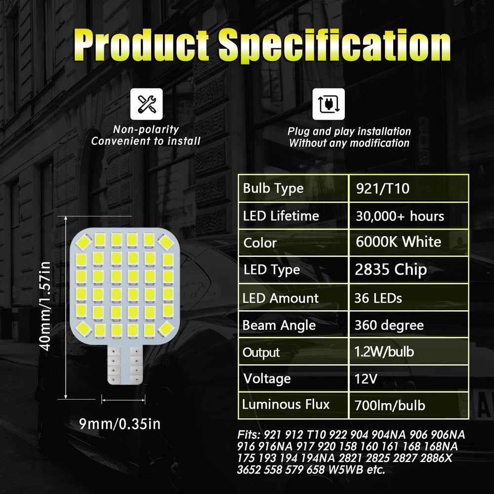 BRISHINE aluminum body aids heat dissipation for longer life.