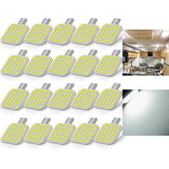 BRISHINE interior LED bulbs for RV dome lights deliver crisp xenon-white illumination.