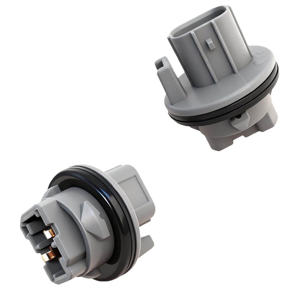 BSNOVT 2x 33302-S5A-A01 T20 socket close-up with secure bulb retention for reliable signals.