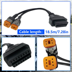 BSNOVT CAN-bus version cable supports modern Harley models.