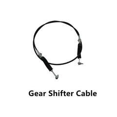 BSNOVT gear shifter cable close-up shows robust construction for off-road use.