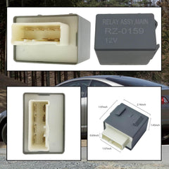 BSNOVT main relay assembly installed under hood for dependable power