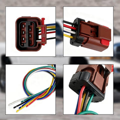 BSNOVT pre-assembled 30 cm tail-light wiring saves installation time.