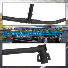 BSNOVT premium rubber coolant hose, heat resistant performance under hood conditions
