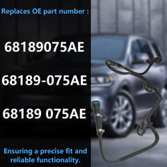 BSNOVT purge valve hose prevents vapor leaks for smoother engine operation.
