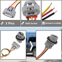 BSNOVT Toyota Sequoia front-signal socket offers weather-resistant connection.