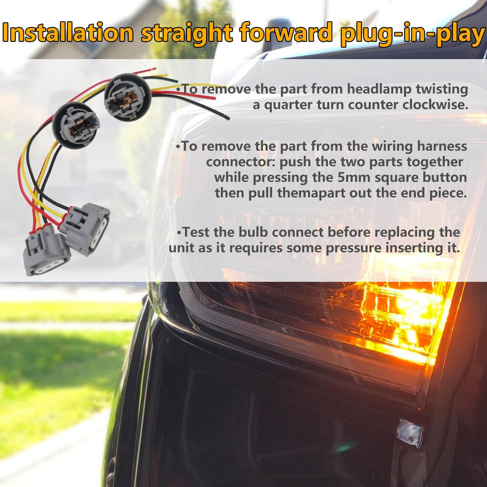 BSNOVT Toyota Tundra front-signal harness promotes steady signaling power.