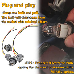 BSNOVT Toyota Venza front-signal socket maintains reliable electrical contact.