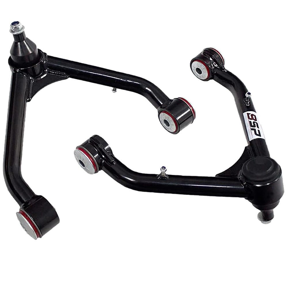 BST BSSP front upper control arms box, ready for quick bolt-on upgrade.