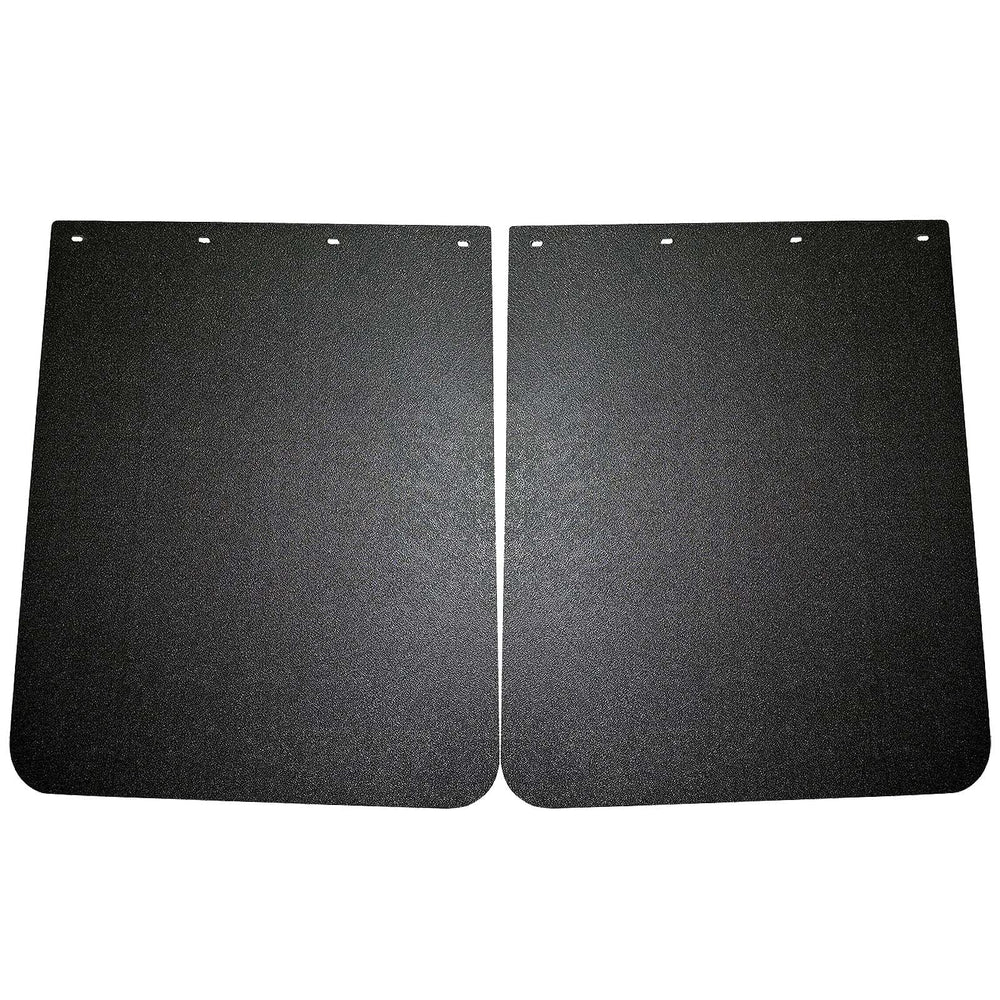BST BSSP mud flap front view shows rugged 24x30 polymer design.
