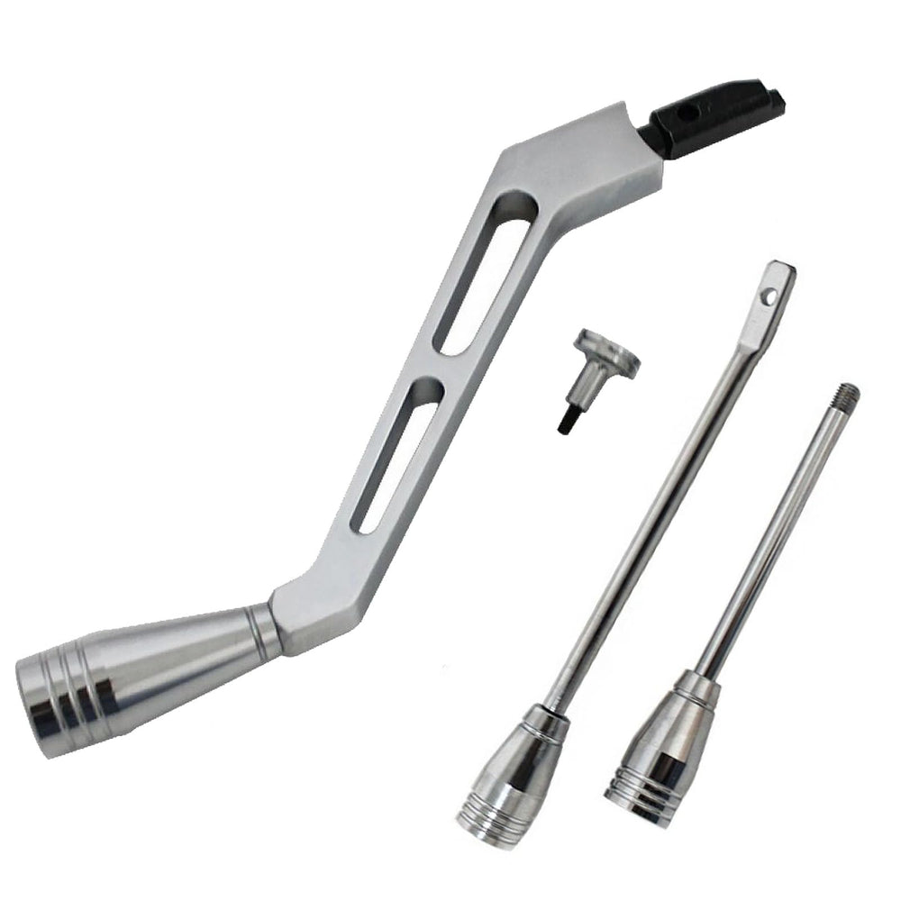BST BSSP polished shifter lever on GM column with premium retro styling