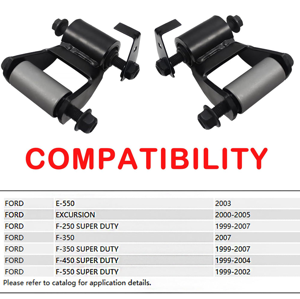 BST BSSP shackle with bushing assembly for precise fit and smooth operation