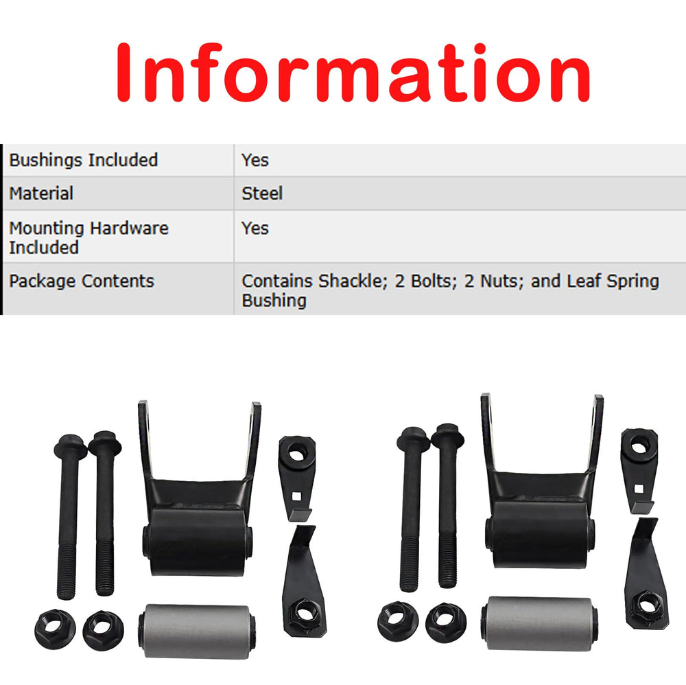 BST BSSP mounting bolts and nuts included for quick installation