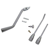 BST BSSP shifter arm 9-inch in polished aluminum adds retro styling to GM columns.