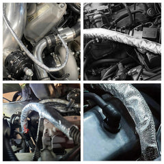 BSTFLEX aluminum foil fiberglass and polyester construction delivers durable insulation